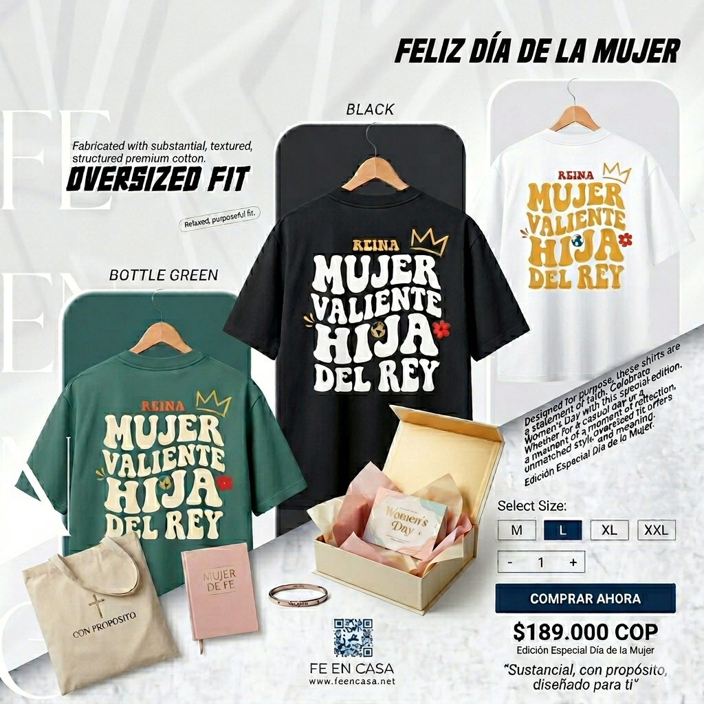 Kit Mujer Valiente 💜 Edición Especial Día de la Mujer – Regalo Premium con Propósito