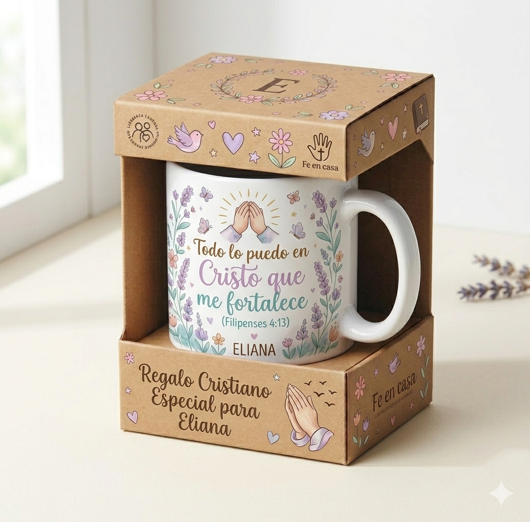 Posillo Cristiano Premium – Comienza tu Día con Dios💕