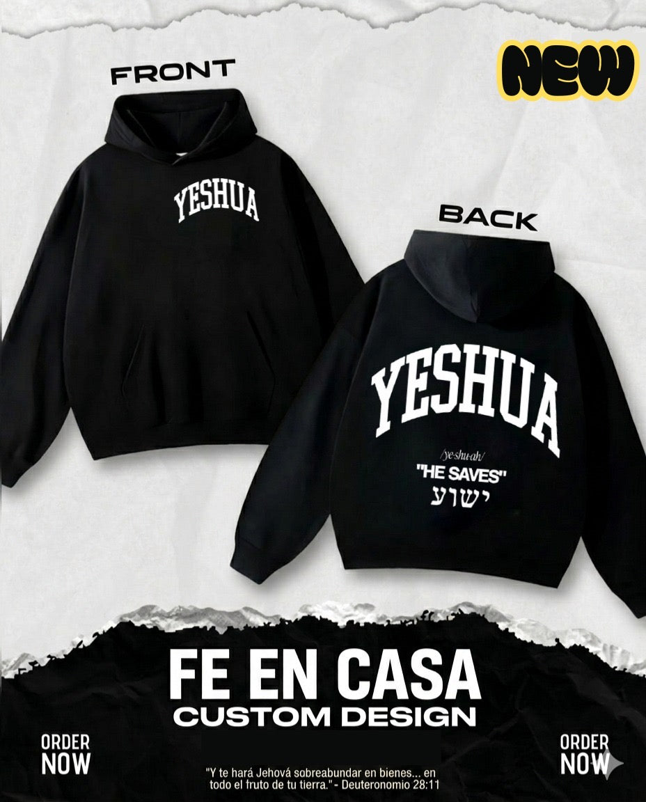 YESHUA – Signature Faith Hoodie 💕
