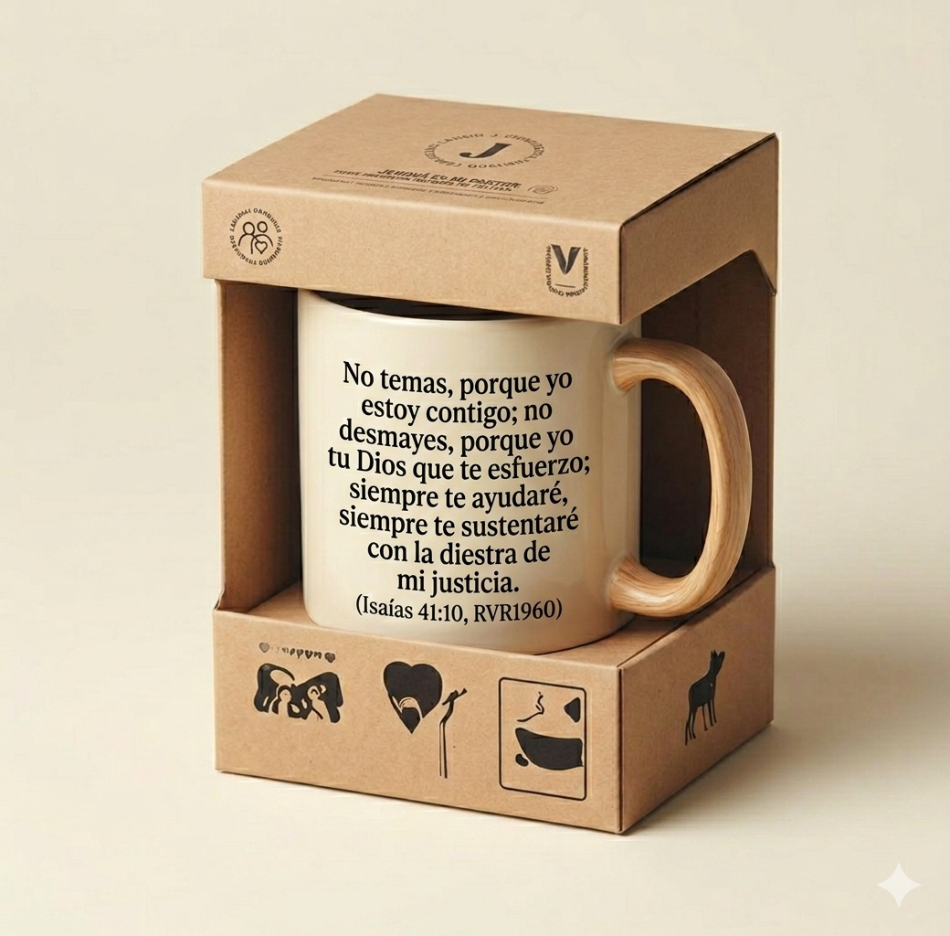 Posillo Cristiano Premium – Comienza tu Día con Dios💕